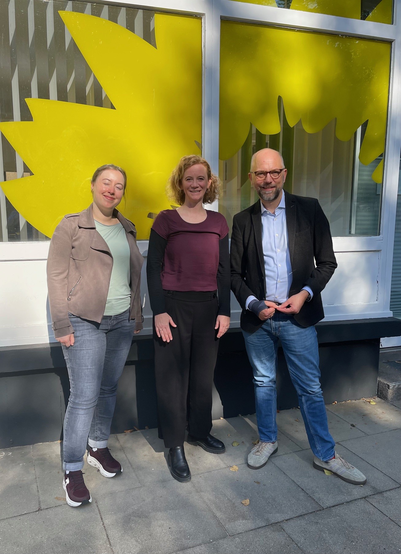 Charlotte Bischoff, Ines Moers, Dr. Till Steffen